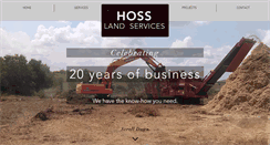 Desktop Screenshot of hosslandservices.com